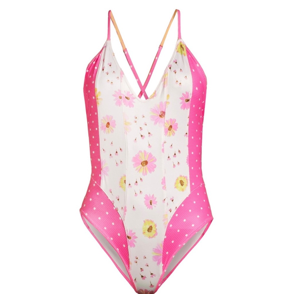 LoveShackFancy Shailee One Piece Swimwear vacation